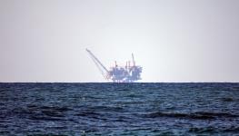 Israel's offshore Leviathan gas field (Shutterstock/Igal Vaisman)