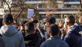 Protests in Morocco (Shutterstock/Hamza Makhchoune)