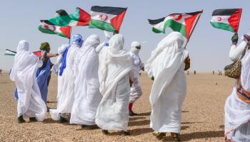 Demonstrations calling for Western Sahara independence (Shutterstock)