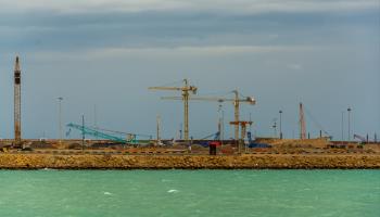 Chabahar port, Iran, October 2021 (Shutterstock/Aref Barahuie)