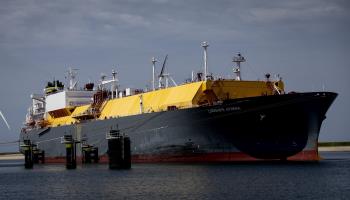  LNG tanker, Port of Rotterdam, Netherlands, May 24, 2023 (Hollandse Hoogte/Shutterstock)
