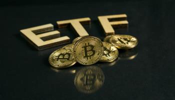 Illustration image of a Bitcoin ETF (Shutterstock)