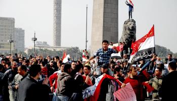 Protests in Egypt (Shutterstock)