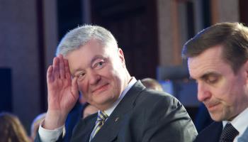 Petro Poroshenko, Ukraine's president in 2014-19 and leader of the European Solidarity Party  is pictured on the side lines of the 15th Annual Kyiv Security Forum, Kyiv, May 25-26 (Ukrinform/Shutterstock).