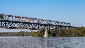 The bridge across the Danube linking Ruse, Bulgaria, to Giurgiu in Romania (Shutterstock)