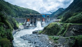 A hydroelectric dam in Ecuador (Shutterstock/Ariel Ukulele)