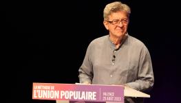 Jean-Luc Melenchon, leader of the far-left France Unbowed (Alain ROBERT/SIPA/Shutterstock)