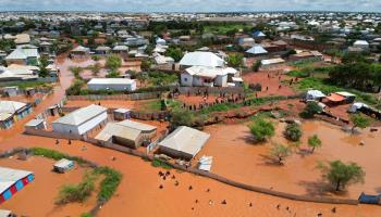 Flooding in Baidoa, Central Somalia, November 6, 2023 (STR/EPA-EFE/Shutterstock)