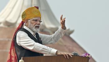 Prime Minister Narendra Modi (Sanjeev Verma/Hindustan Times/Shutterstock)