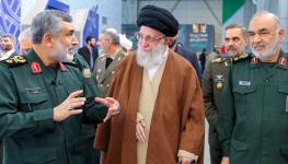 Iranian Supreme Leader Ali Khamenei at an Islamic Revolution Guard Corps aerospace exhibition, Tehran, November 19, 2023 (Iranian Supreme Leader'S Office/ZUMA Press Wire/Shutterstock)