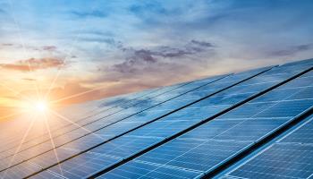 Solar cell farm power plant (Shutterstock)