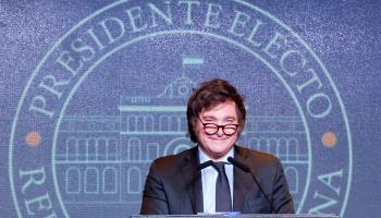 President-elect Javier Milei (Juan Ignacio Roncoroni/EPA-EFE/Shutterstock)