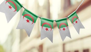 Algerian flags (Shutterstock)