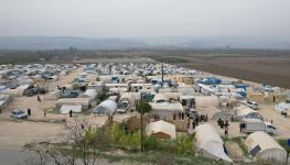 Refugee camp in Syria’s Idlib province, November 25, 2023 (Shutterstock)