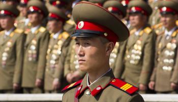 North Korean military officer (Shutterstock)