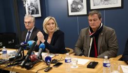 National Rally leader Marine Le Pen (Alain ROBERT/SIPA/Shutterstock)