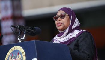 President Samia Suluhu Hassan (Boniface Muthoni/SOPA Images/Shutterstock)