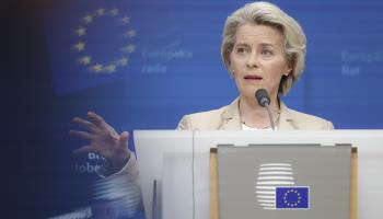 European Commission President Ursula von der Leyen (Nicolas Economou/NurPhoto/Shutterstock)