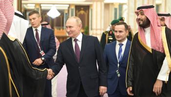 Russian President Vladimir Putin on a working visit to Saudi Arabia in December 2023 (Alexei Nikolsky/Sputnik/Kremlin Pool/EPA-EFE/Shutterstock)