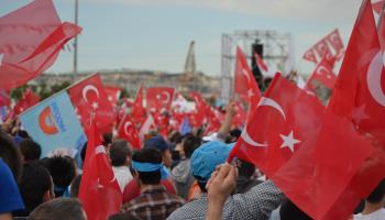 An election rally in Turkey (Shutterstock)
