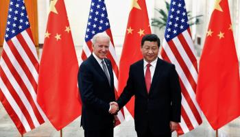 US President Joe Biden with his Chinese counterpart Xi Jinping (Shutterstock)
