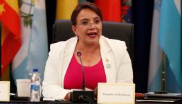 Castro speaks at the eighth summit of the Community of Latin American and Caribbean States (Celac) in Kingstown, Saint Vincent and the Grenadines, March 2024. (Bienvenido Velasco/EPA-EFE/Shutterstock)