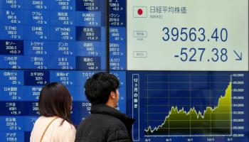 Japan stock market boards (KIMIMASA MAYAMA/EPA-EFE/Shutterstock)