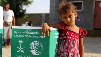 Saudi humanitarian aid to Yemen (Shutterstock)