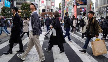 Pedestrians in Tokyo (KIMIMASA MAYAMA/EPA-EFE/Shutterstock)