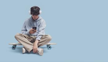 A young male internet user (Shutterstock)