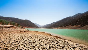 Parched land in Morocco (Simo Ejja/Shutterstock)