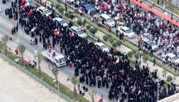 Protests in Bahrain in March 2011 (Shutterstock/Arnaud Martinez)