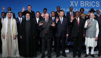BRICS Summit in South Africa, Johannesburg, August 2023 (Iranian Presidency/ZUMA Press Wire/Shutterstock)