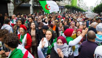 Protests in Algeria, 2019 (Saddek Hamlaoui/Shutterstock)