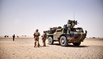 Troops serving in France’s counter-jihadist Operation Barkhane in Mali, January 2022 (Antonin Burat/Zeppelin/SIPA/Shutterstock)