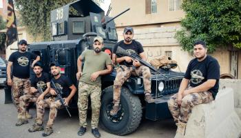 Iraqi militia on duty, 2019 (Eng Bilal Izaddin/Shutterstock)
