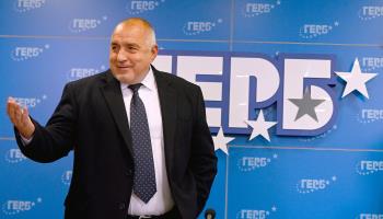 GERB party leader Boyko Borisov (Vassil Donev/EPA-EFE/Shutterstock)