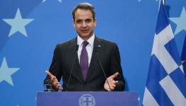 Prime Minister Kyriakos Mitsotakis (Nicolas Economou/NurPhoto/Shutterstock)