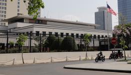 The US embassy in Phnom Penh (Mak Remissa/EPA-EFE/Shutterstock)