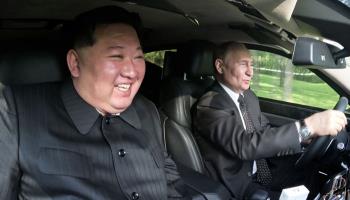 Russian President Putin visits Pyongyang, North Korea, June 20, 2024 (KCNA/EPA-EFE/Shutterstock)