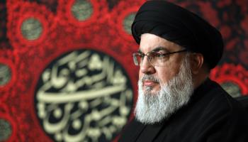 Hezbollah leader Hassan Nasrallah (By Mohammad Kassir/Shutterstock)


