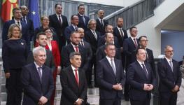 North Macedonia’s new cabinet (Xinhua/Shutterstock)