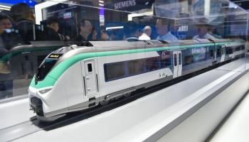 Hydrogen-powered train model, June 2024 (Costfoto/NurPhoto/Shutterstock)