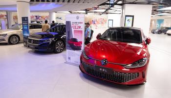 Auto shopping festival in Shanghai (Ying Tang/NurPhoto/Shutterstock)