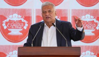 President Ranil Wickremesinghe (Thilina Kaluthotage/NurPhoto/Shutterstock)