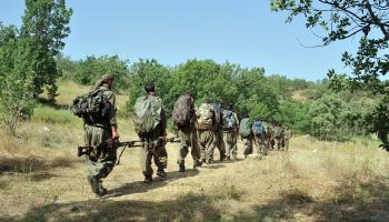 PKK fighters in Iraq (Thomas Koch/Shutterstock)