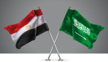 Saudi and Egyptian flags (Shutterstock)