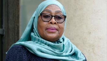 President Samia Suluhu Hassan (Daniel Pier/NurPhoto/Shutterstock)