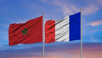 French and Moroccan flags (Shutterstock)