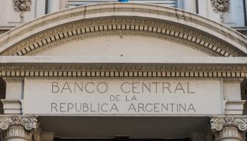 The facade of the Argentine Central Bank (Alexandr Vorobev/Shutterstock)